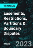 Easements, Restrictions, Partitions & Boundary Disputes- Product Image