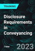 Disclosure Requirements in Conveyancing- Product Image