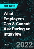 What Employers Can & Cannot Ask During an Interview- Product Image