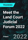 Meet the Land Court Judicial Forum 2022- Product Image