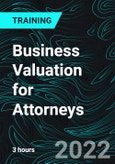 Business Valuation for Attorneys- Product Image