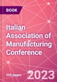 Italian Association of Manufacturing Conference- Product Image