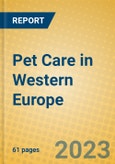 Pet Care in Western Europe- Product Image