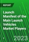 Launch Manifest of the Main Launch Vehicles Market Players - Product Thumbnail Image