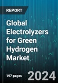 Global Electrolyzers for Green Hydrogen Market by Technology (Alkaline Water Electrolysis, Proton-Exchange-Membrane/ Polymer-Electrolyte-Membrane, Solid-Oxide Electrolyzers), Capacity (101MW - 500MW, 10KW - 1MW, 11GW - 100GW), Application - Forecast 2024-2030- Product Image