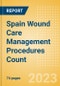 Spain Wound Care Management Procedures Count by Segments (Automated Suturing Procedures, Compression Garments and Bandages Procedures, Ligating Clip Procedures, Surgical Adhesion Barrier Procedures, Surgical Suture Procedures and Others) and Forecast to 2030 - Product Image