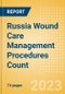 Russia Wound Care Management Procedures Count by Segments (Automated Suturing Procedures, Compression Garments and Bandages Procedures, Ligating Clip Procedures, Surgical Adhesion Barrier Procedures, Surgical Suture Procedures and Others) and Forecast to 2030 - Product Image