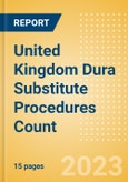 United Kingdom (UK) Dura Substitute Procedures Count by Segments (Craniotomy Dura Substitute Procedures and Spinal Dura Substitute Procedures) and Forecast to 2030- Product Image