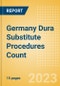Germany Dura Substitute Procedures Count by Segments (Craniotomy Dura Substitute Procedures and Spinal Dura Substitute Procedures) and Forecast to 2030 - Product Image