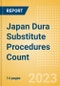 Japan Dura Substitute Procedures Count by Segments (Craniotomy Dura Substitute Procedures and Spinal Dura Substitute Procedures) and Forecast to 2030 - Product Image