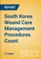 South Korea Wound Care Management Procedures Count by Segments (Automated Suturing Procedures, Compression Garments and Bandages Procedures, Ligating Clip Procedures, Surgical Adhesion Barrier Procedures, Surgical Suture Procedures and Others) and Forecast to 2030 - Product Thumbnail Image