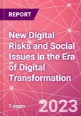 New Digital Risks and Social Issues in the Era of Digital Transformation- Product Image