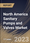 North America Sanitary Pumps and Valves Market Size, Share & Industry Trends Analysis Report By Pump Type, By End User, By Power Source (Electric, and Air), By Primming Type (Non-self Primming, and Self Primming), By Country and Growth Forecast, 2023 - 2030- Product Image
