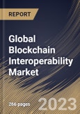 Global Blockchain Interoperability Market Size, Share & Industry Trends Analysis Report By Solution (Cross-chain Bridging, Cross-chain APIs, Federated or Consortium Interoperability), By Application, By Vertical, By Regional Outlook and Forecast, 2023 - 2030- Product Image