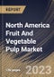 North America Fruit And Vegetable Pulp Market Size, Share & Industry Trends Analysis Report By Source (Fruit Pulp and Vegetable Pulp), By Distribution Channel (B2B, and B2C), By Application, By Country and Growth Forecast, 2023 - 2030 - Product Image