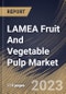LAMEA Fruit And Vegetable Pulp Market Size, Share & Industry Trends Analysis Report By Source (Fruit Pulp and Vegetable Pulp), By Distribution Channel (B2B, and B2C), By Application, By Country and Growth Forecast, 2023 - 2030 - Product Image