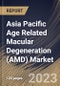 Asia Pacific Age Related Macular Degeneration (AMD) Market Size, Share & Industry Trends Analysis Report By Drug Type (Aflibercept, Ranibizumab and Others), By Disease Type (Wet and Dry), By Distribution Channel, By Country and Growth Forecast, 2023 - 2030 - Product Image