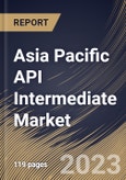 Asia Pacific API Intermediate Market Size, Share & Industry Trends Analysis Report By Type (Bulk Drug Intermediates, and Chemical Intermediates), By End User (Biotech & Pharmaceutical Companies, CMO), By Application, By Country and Growth Forecast, 2023 - 2030- Product Image