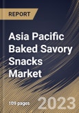 Asia Pacific Baked Savory Snacks Market Size, Share & Industry Trends Analysis Report By Product (Chips & Crisps, Nut & Seeds, Popcorn and Others), By Distribution Channel, By Country and Growth Forecast, 2023 - 2030- Product Image