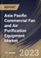 Asia Pacific Commercial Fan and Air Purification Equipment Market Size, Share & Industry Trends Analysis Report By Equipment Type (Air Purification Equipment, Attic & Exhaust Fan, and Others), By Power Range Type, By Country and Growth Forecast, 2023 - 2030 - Product Thumbnail Image