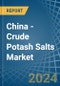 China - Crude Potash Salts (K2O Content) - Market Analysis, Forecast, Size, Trends and Insights - Product Image