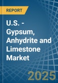 U.S. - Gypsum, Anhydrite and Limestone - Market Analysis, Forecast, Size, Trends and Insights- Product Image