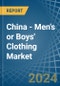 China - Men's or Boys' Clothing (Knitted or Crocheted) - Market Analysis, Forecast, Size, Trends and Insights - Product Image