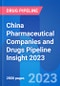 China Pharmaceutical Companies and Drugs Pipeline Insight 2023 - Product Image