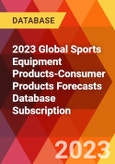 2023 Global Sports Equipment Products-Consumer Products Forecasts Database Subscription- Product Image