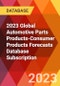 2023 Global Automotive Parts Products-Consumer Products Forecasts Database Subscription - Product Image
