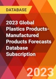 2023 Global Plastics Products-Manufactured Products Forecasts Database Subscription- Product Image