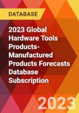 2023 Global Hardware Tools Products-Manufactured Products Forecasts Database Subscription- Product Image