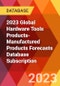 2023 Global Hardware Tools Products-Manufactured Products Forecasts Database Subscription - Product Thumbnail Image