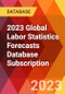 2023 Global Labor Statistics Forecasts Database Subscription - Product Image