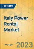 Italy Power Rental Market - Strategic Assessment & Forecast 2023-2029- Product Image