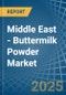 Middle East - Buttermilk Powder - Market Analysis, Forecast, Size, Trends and Insights - Product Thumbnail Image