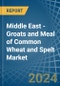 Middle East - Groats and Meal of Common Wheat and Spelt - Market Analysis, Forecast, Size, Trends and Insights - Product Thumbnail Image