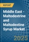 Middle East - Maltodextrine and Maltodextine Syrup - Market Analysis, Forecast, Size, Trends and Insights - Product Thumbnail Image