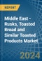 Middle East - Rusks, Toasted Bread and Similar Toasted Products - Market Analysis, Forecast, Size, Trends and Insights - Product Image