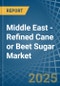 Middle East - Refined Cane or Beet Sugar (Containing Added Flavouring) - Market Analysis, Forecast, Size, Trends and Insights - Product Thumbnail Image