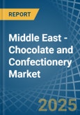 Middle East - Chocolate and Confectionery - Market Analysis, Forecast, Size, Trends and Insights- Product Image