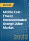 Middle East - Frozen Unconcentrated Orange Juice - Market Analysis, Forecast, Size, Trends and Insights - Product Thumbnail Image