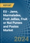 EU - Jams, Marmalades, Fruit Jellies, Fruit or Nut Purees and Pastes - Market Analysis, Forecast, Size, Trends and Insights - Product Image