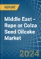 Middle East - Rape or Colza Seed Oilcake - Market Analysis, Forecast, Size, Trends and Insights - Product Image
