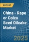 China - Rape or Colza Seed Oilcake - Market Analysis, Forecast, Size, Trends and Insights - Product Image