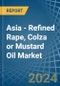 Asia - Refined Rape, Colza or Mustard Oil - Market Analysis, Forecast, Size, Trends and Insights - Product Image