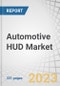 Automotive HUD Market by Technology (AR-based HUD, Conventional), HUD Type (Combiner, Windshield), Offering (Hardware, Software), Vehicle Class, Level of Autonomy, Dimension Type, Vehicle Type (PC, CV), EV Type and Region - Global Forecast to 2028 - Product Thumbnail Image