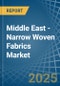 Middle East - Narrow Woven Fabrics - Market Analysis, Forecast, Size, Trends and Insights - Product Thumbnail Image