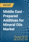 Middle East - Prepared Additives for Mineral Oils - Market Analysis, forecast, Size, Trends and Insights - Product Thumbnail Image