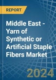 Middle East - Yarn of Synthetic or Artificial Staple Fibers - Market Analysis, Forecast, Size, Trends and Insights- Product Image